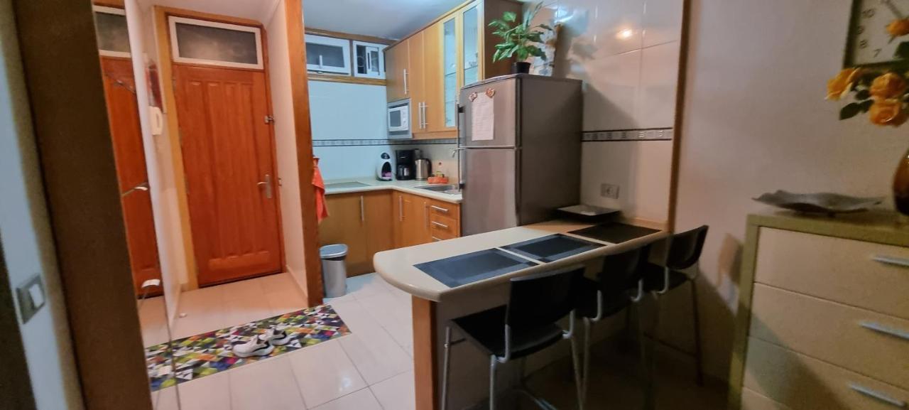 Ferienwohnung Nikis Flat Playa del Inglés Exterior foto